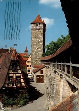 Rothenburg ob der Tauber, Alte Schmiede, The Old Forge, Raleigh Postcard
