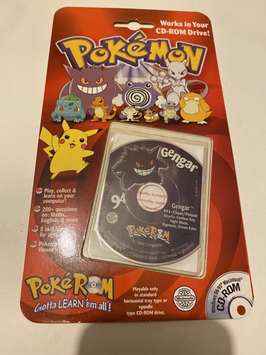 New Pokerom Pokemon PC Mac Play Collect 2000 Viewer #94 Ectoplasma Nintendo - Picture 1 of 1