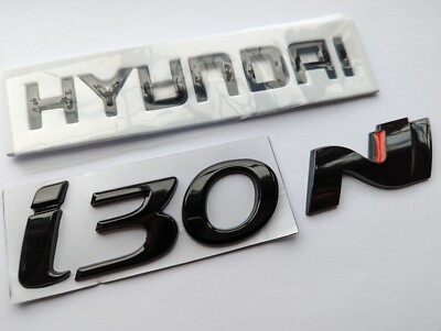 MCK Auto - Emblema posteriore nero lucido per bagagliaio X3, distintivo di tuning e modifica