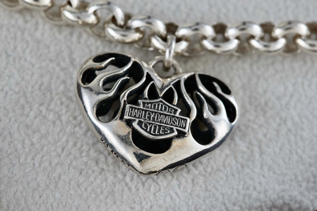 Harley davidson shop necklace charms