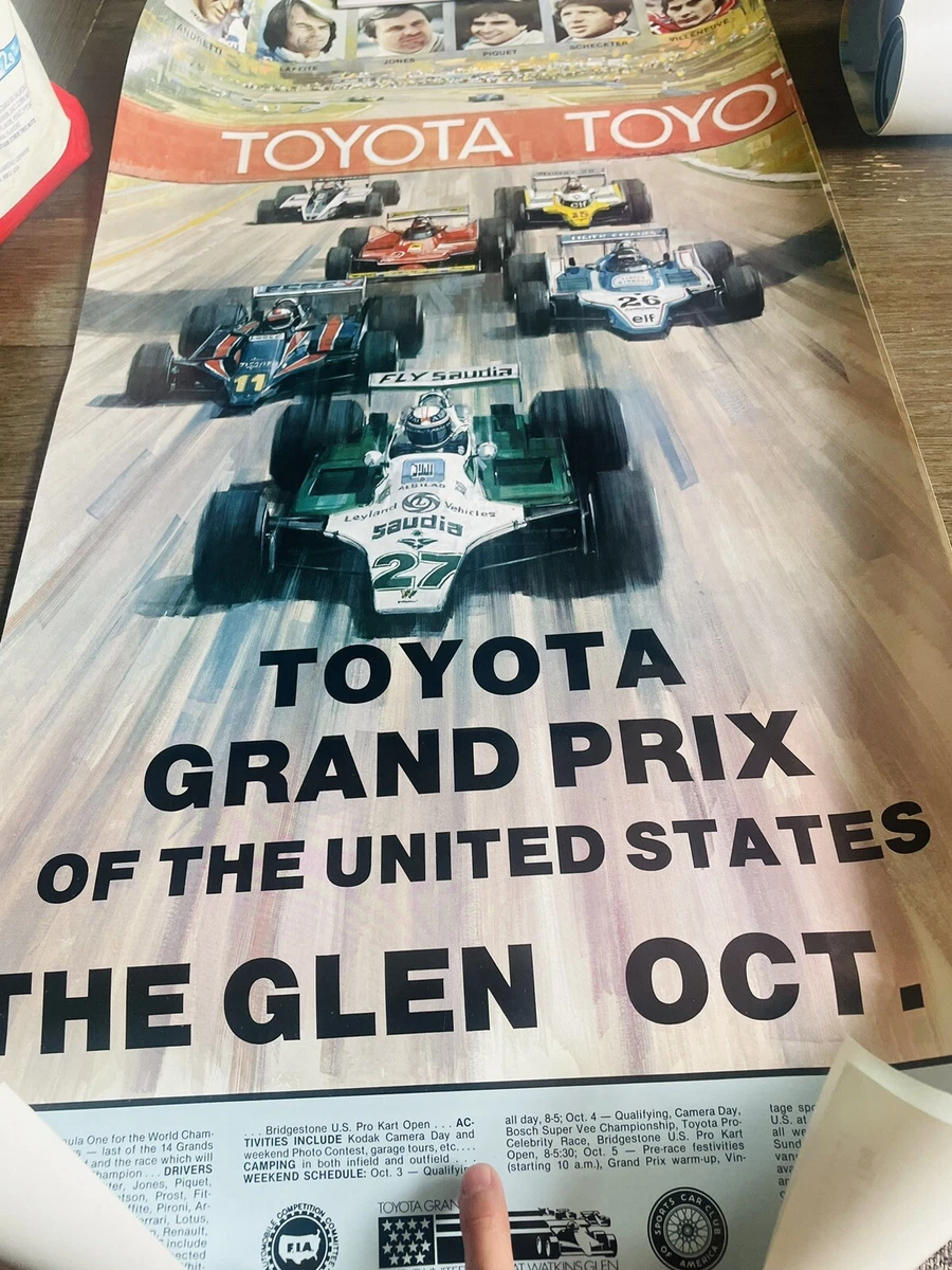 Toyota Formula 1 Racing Fan Posters for sale | eBay