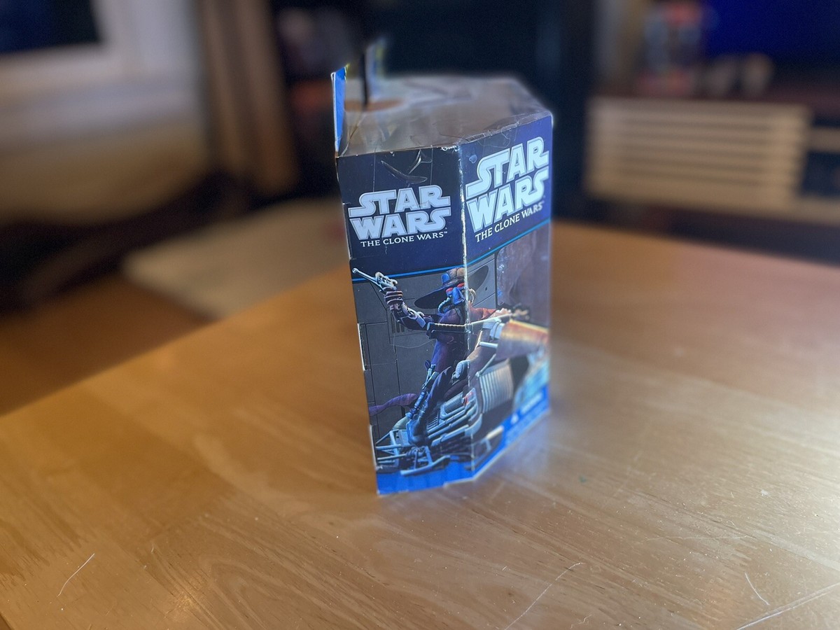 Star Wars Clone wars Pirate Speeder Bike with Cad Bane NIB Star Wars Clone wars Pirate Speeder Bike with Cad Bane NIB