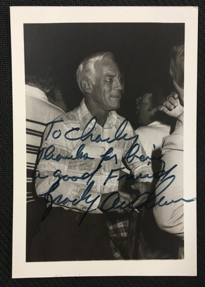 Sparky Anderson Signed B&W Photograph JSA w/COA Manager HOF '00 Tigers/Reds MLB! - Image 2 of 4