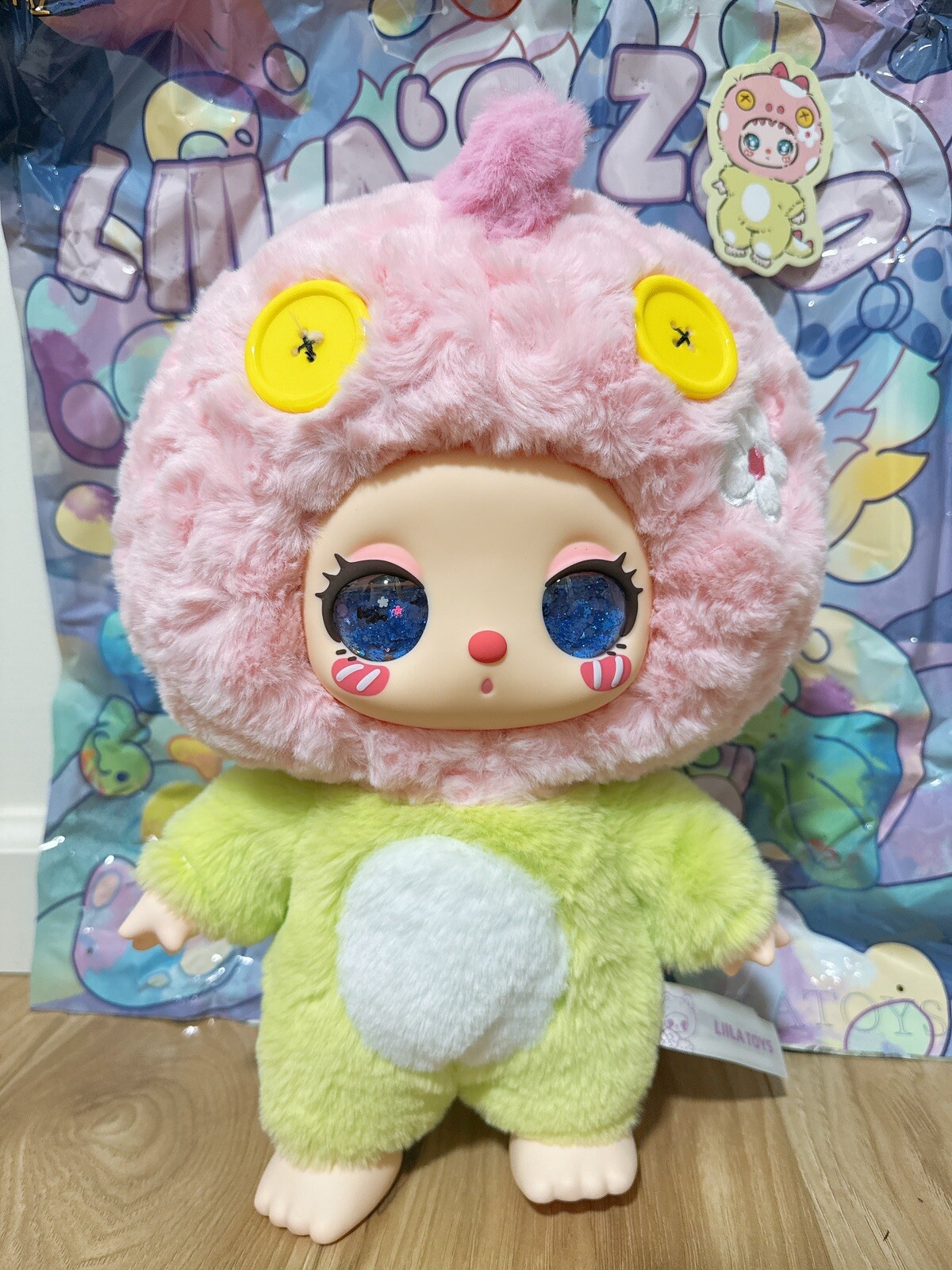 [Authentic] Liila zoo 600% - dino (secret with blue liquid eyes)