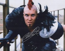 VERNON WELLS Hand Signed MAD MAX 2 8x10 Photo Authentic Autograph JSA COA Cert