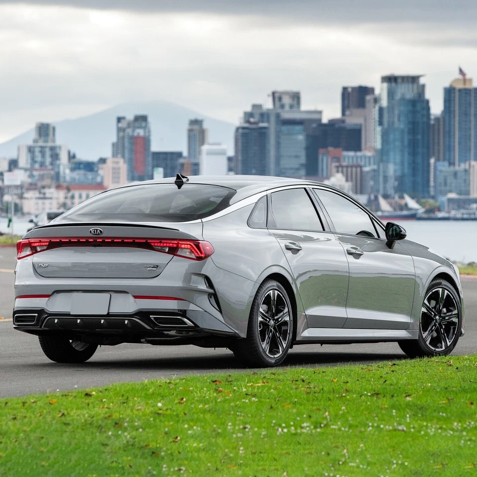 For: Kia K5 2021-2026 Painted To Match No-Drill Flush Mount Spoiler #K521-FM - Image 3 of 4