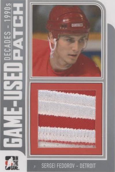 2013-14 In the Game Decades 1990s - Sergei Fedorov #M-37 - 1 of 1