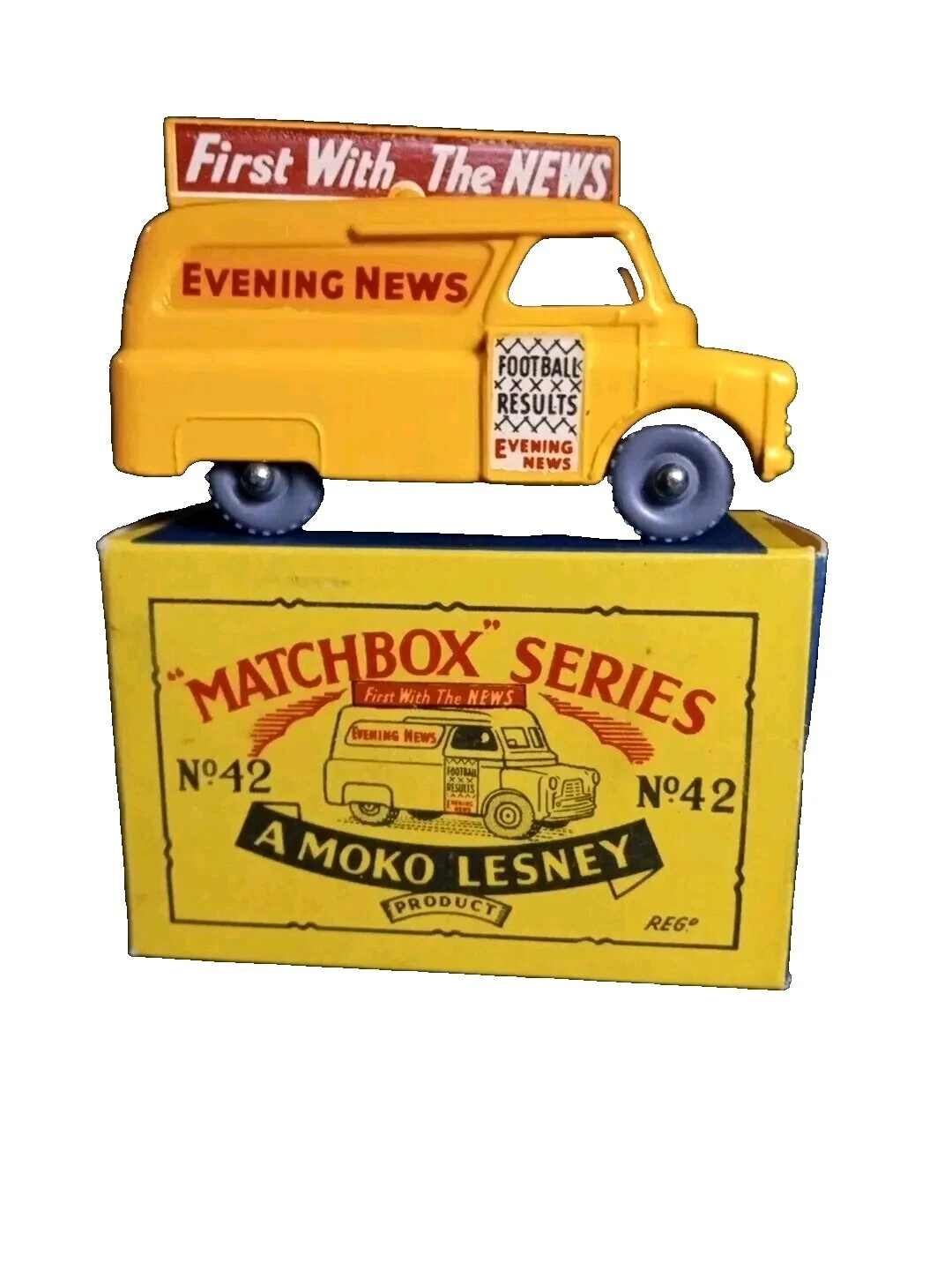 Matchbox 1957 Vehicle Year Vintage Manufacture Diecast Vans