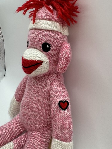 Sock Monkey Bundle of 4 Plush Sock Monkey Dan Dee Collectors Plushland 9-11 " - Picture 7 of 24