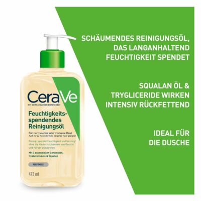 CeraVe Feuchtigkeitsspendendes Reinigungsöl 473 ml, ,PZN 17505916