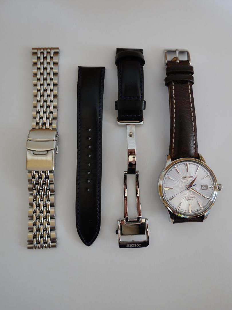 Seiko SARB065 Cocktail Time Automatic 6R15 40mm Blue Dial with