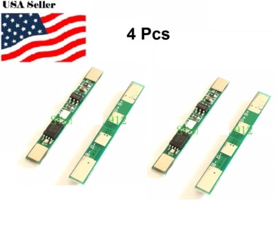 1S 3.7V 3APCB BMS  battery board pcm for 18650 lithium ion li battery
