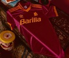 ADIDAS AS ROMA BARILLA JERSEY SIZE LARGE 1993 TOTTI GIANNINI BRING BACK 1993 — photo 2
