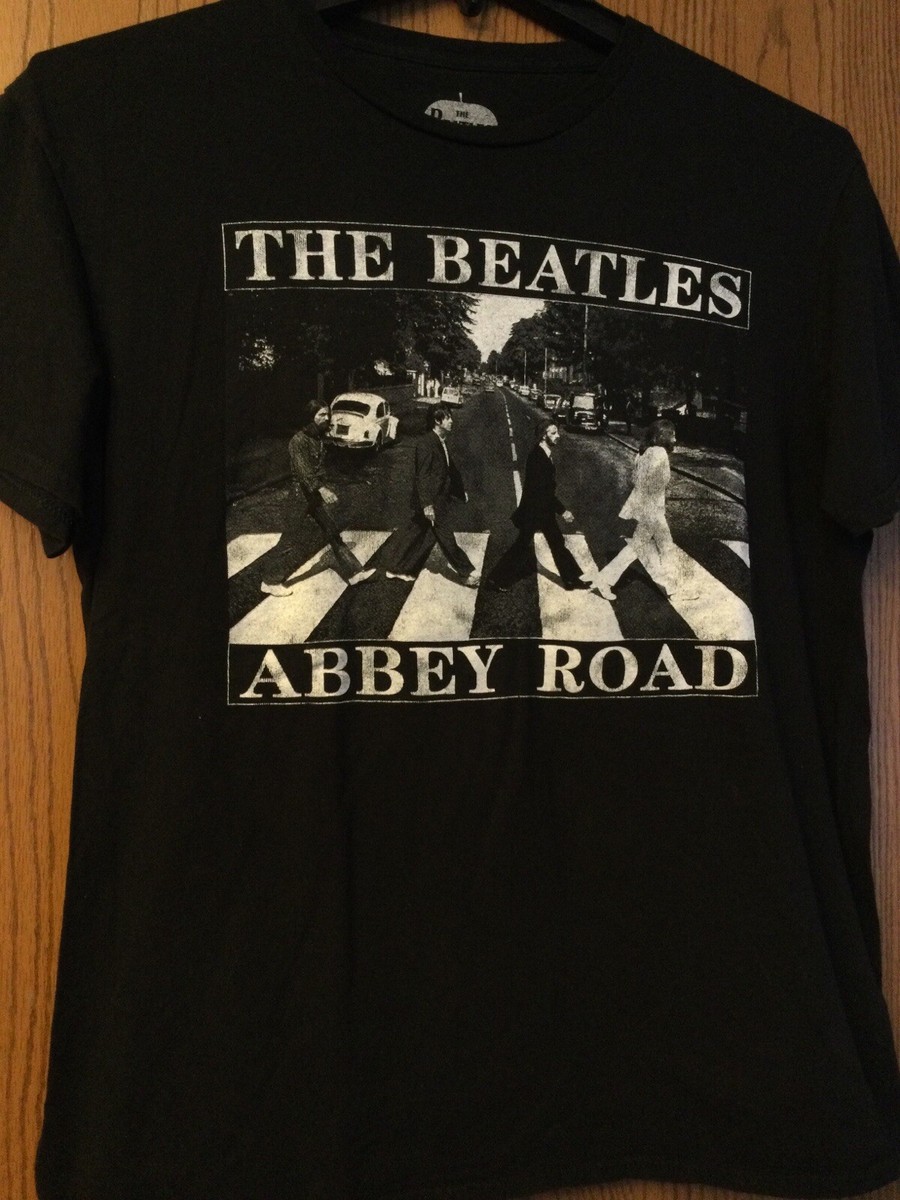 The Beatles - Abbey Road - 2020 Black Shirt - L | eBay