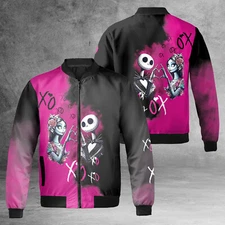 Nightmare Before Christmas Jack And Sally XoXo Together Forever Jacket