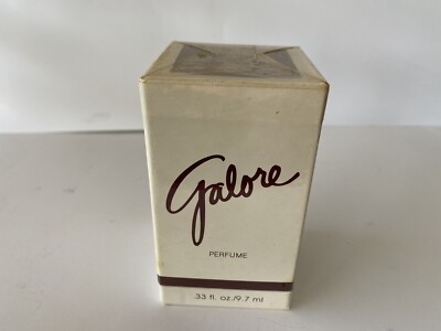 VINTAGE! RARE! GALORE PERFUME GERMAINE MONTEIL SEALED BOX 0.33 FL OZ 9.7 ML 