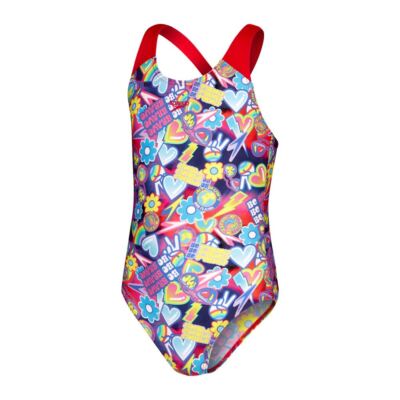 Costume Da Bagno Speedo Per Ragazze - Modello Digital Allover Con Spalline Larghe - Foto 9