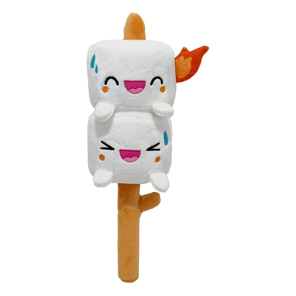 Peluche Yummis Marshmallow 35 cm doudou blanc moelleux pour enfant