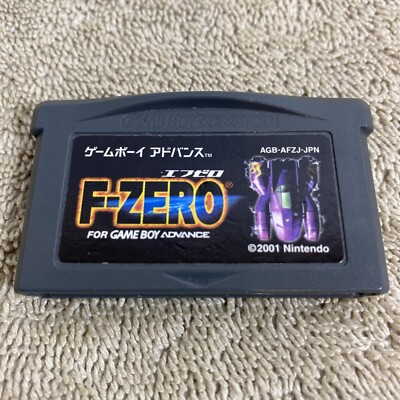 Game Boy Advance F-Zero Japan GameBoy GBA game US Seller