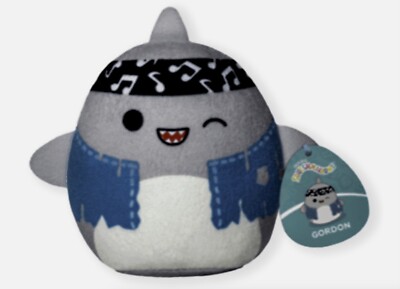 2023 Mcdonald's x Squishmallow Gordon the Shark Happy Meal Toy NEW