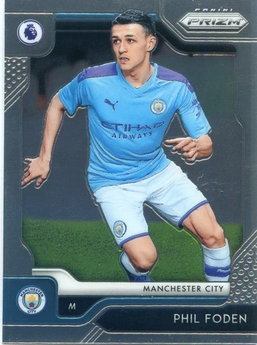 2019-20 Panini Prizm EPL Premier League PHIL FODEN RC Rookie Base Card No 159