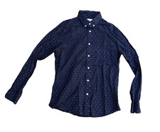 GOODFELLOW  CO Northrop Button Down Shirt Men's MEDIUM Blue Standard Fit Collar