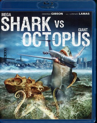 Mega Shark vs Giant Octopus blu-ray - free shipping