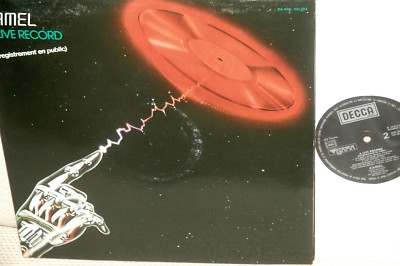 CAMEL: A Live Record 1978 PROG *DECCA FRANCE 2 LP *EX+ to NM- 