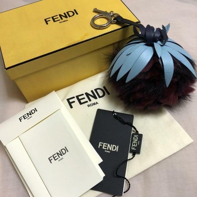 fendi pineapple bag charm