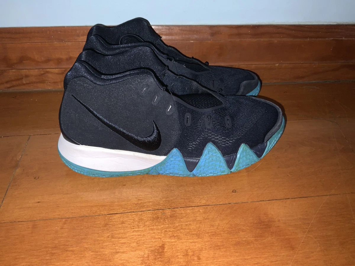Nike Kyrie 4 Basketball Shoes Dark Obsidian Blue Navy 943806 401