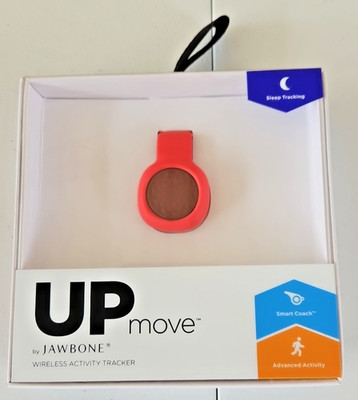 UP Move Wireless Activity, Fitness + Sleep Tracker by Jawbone, Brand New Red