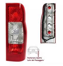 FARO FANALE LUCE POSTERIORE DESTRA PER FORD TRANSIT VI MK6 VII - Foto 12