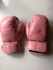 Pink Youth Boxing Gloves 6 oz Kids Training Sparring MMA Martial Arts
