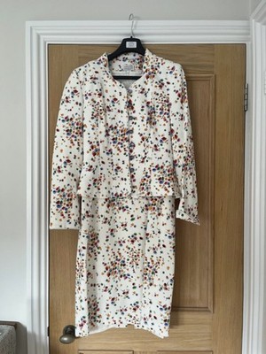 Caroline Charles Kleid und Jacke Größe 10