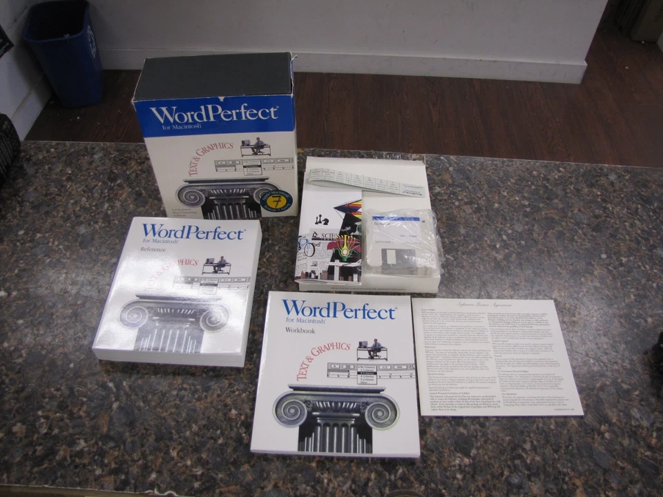 Word Perfect Full-Featured Word Processing Software For MAC 3.5" Disks V2.1 -CIB - Image 4 of 4