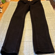 The Children's Place Girls Jeans Super Skinny Black Size 5 Adjustable Waist