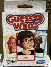 Guess Who Card Game by Hasbro Gaming – Fun Guessing Game for Kids Ages 5+