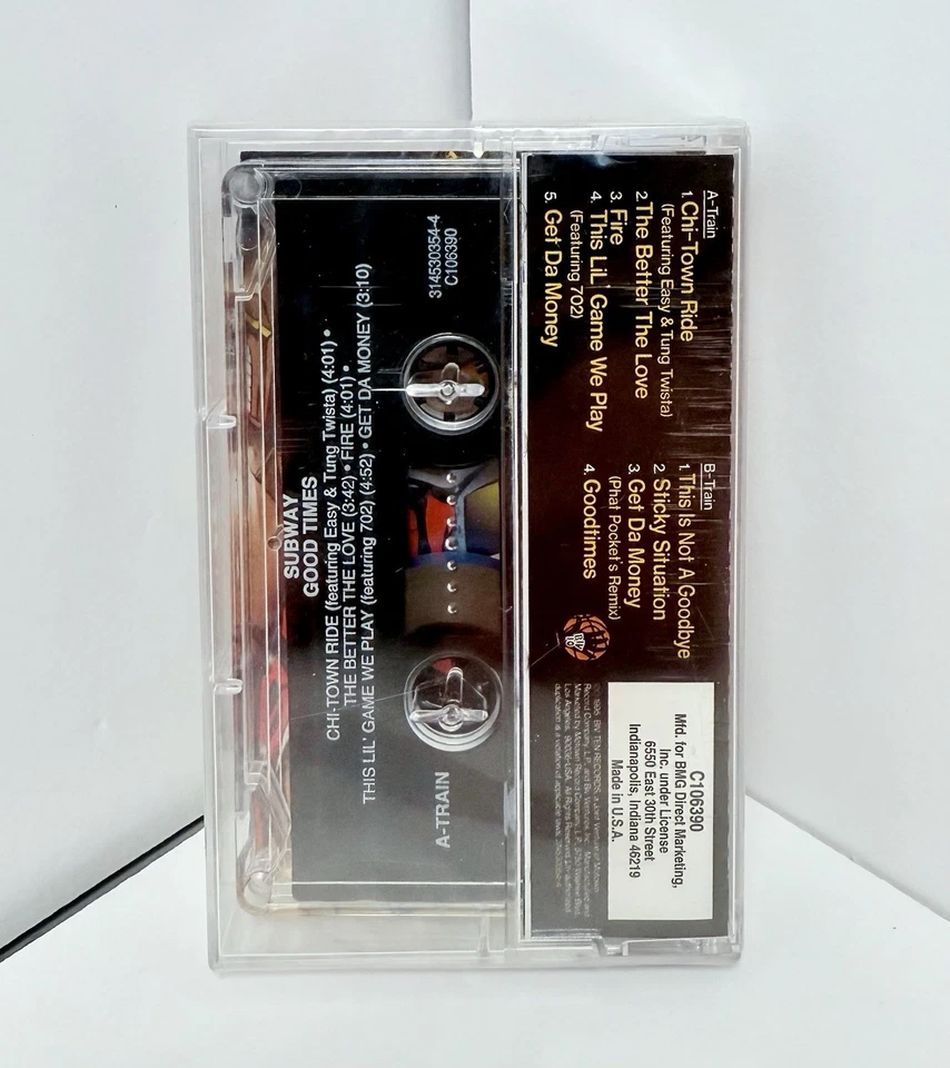 Subway - Good Times Cassette Tape 1995 Rare Chicago Funk Hip-Hop R&B New Sealed - Image 4 of 4