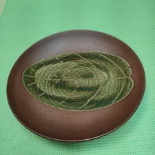 Lakusai Takahashi Shigaraki Ware Ceramic Platter Unused Seal & Kiln Mark