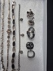 271gr Vintage Modern 925 STERLING  Marcasite Jewelry ESTATE LOT  — photo 10