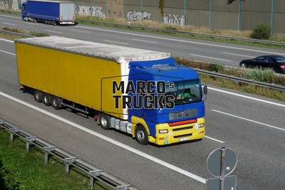 LKW Foto MAN TGA Planensattelzug Litauen blau #e5bp