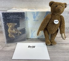 Steiff Club Edition 2010 Paper Teddy Bear Brown Replica 1919 RARE New In Box COA