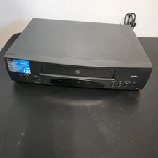 GE VCR VG2063 VHS Video Cassette Player Vintage Tested NO REMOTE