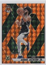 2024-25 Panini Mosaic Orange Mosaic Prizm 216/249 Andre Jackson Jr #181 1u6
