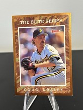 Doug Drabek 1991 Donruss THE ELITE SERIES Baseball Card Pirates 04542/10000