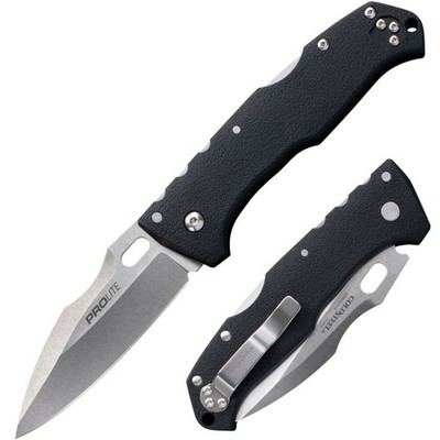 Cold Steel Pro Lite Sport Black GFN Stonewash 1.4116 Lockback Knife