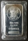 Sunshine Minting 5oz Silver Bar in Plastic