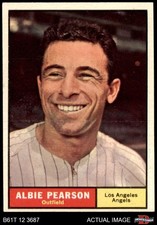 1961 Topps #288 Albie Pearson Angels 6 - EX/MT