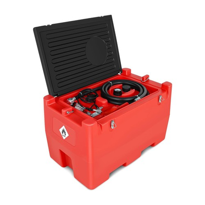 #ad #ad 50 Gallon Portable Fuel Tank 12V 8GPM Electric Transfer Pumpamp;Auto Fueling Nozzle $504.38