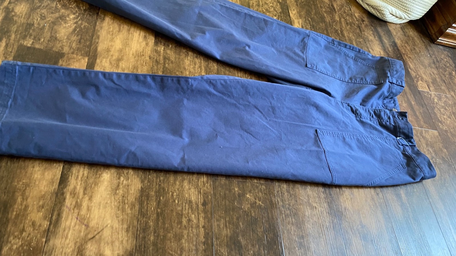 New Columbia navy blue straight leg women's pants, size 16 thumbnail 3